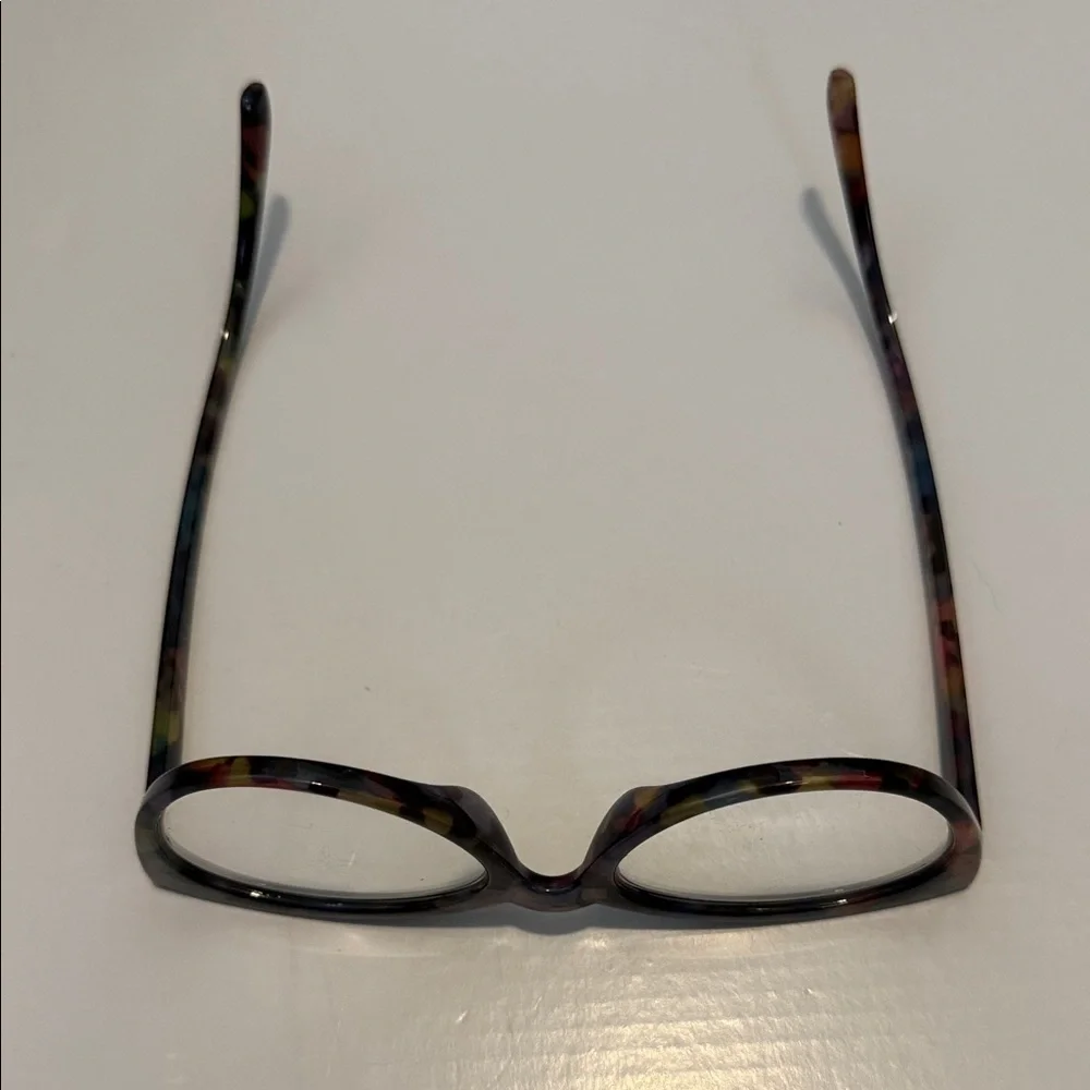 Betsey Johnson Multicolor Cat-Eye Glasses